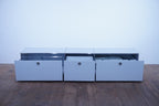 USM Haller Regal 3x1 lichtgrau mit Schubladen