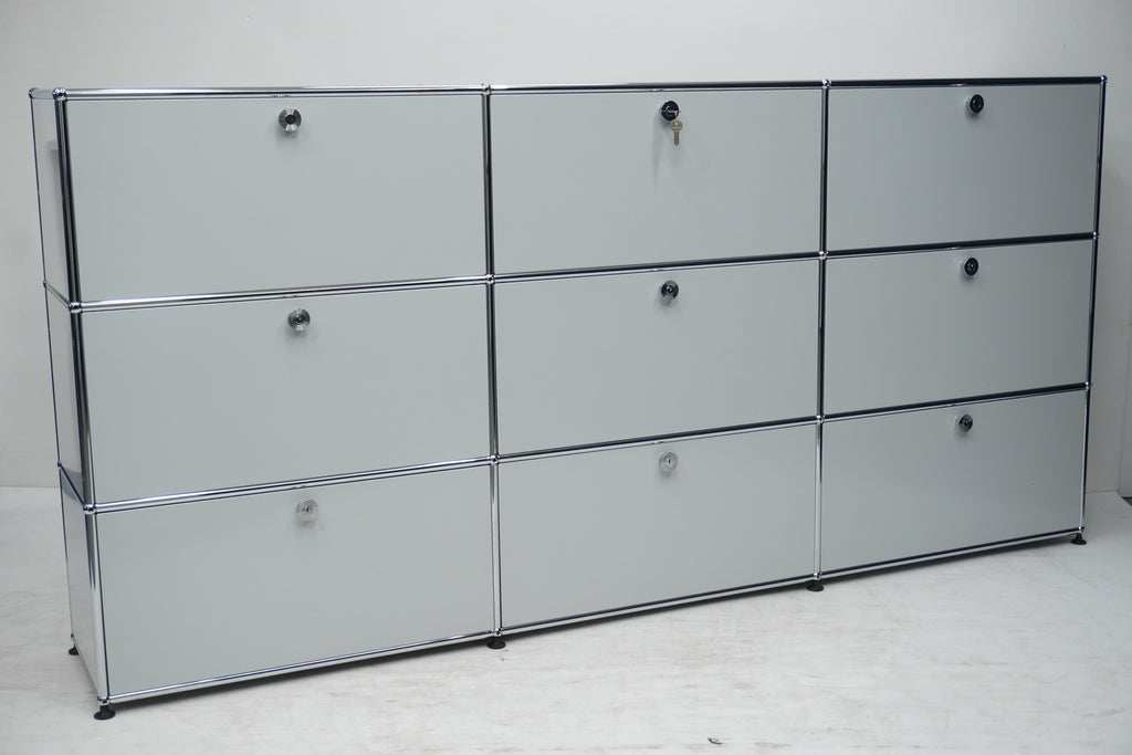 USM Haller Regal 3x3 lichtgrau