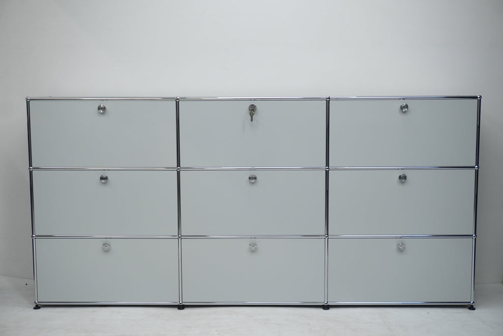 USM Haller Regal 3x3 lichtgrau