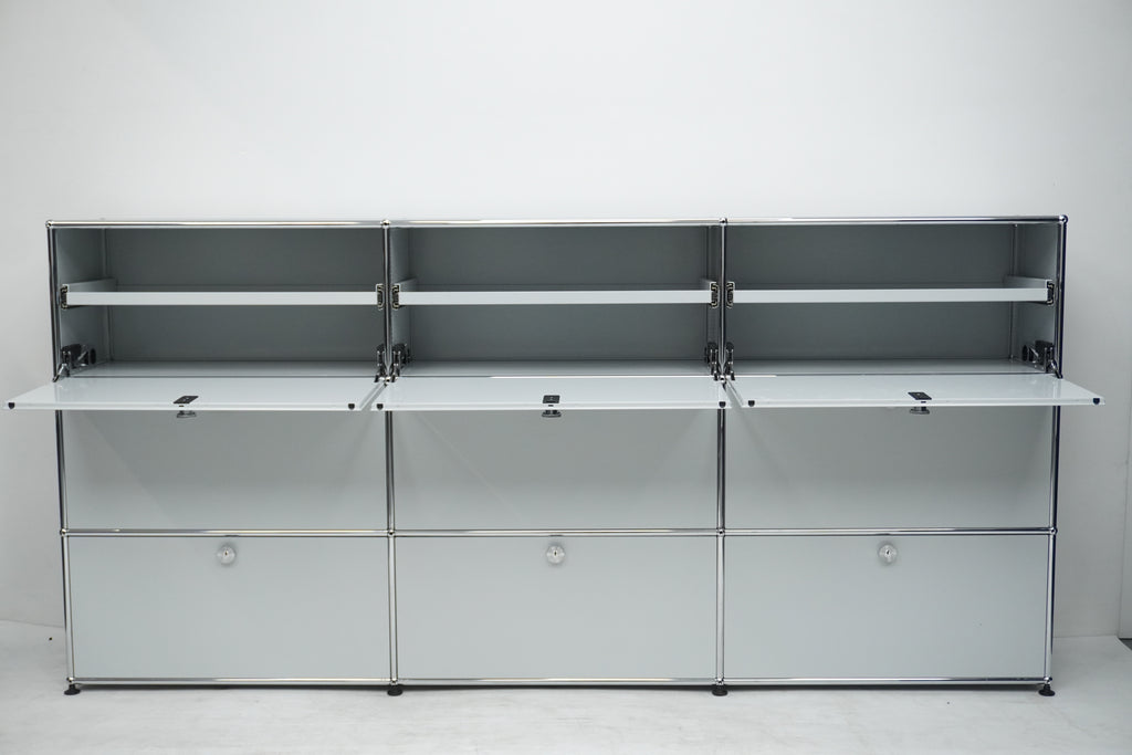 USM Haller Regal 3x3 lichtgrau