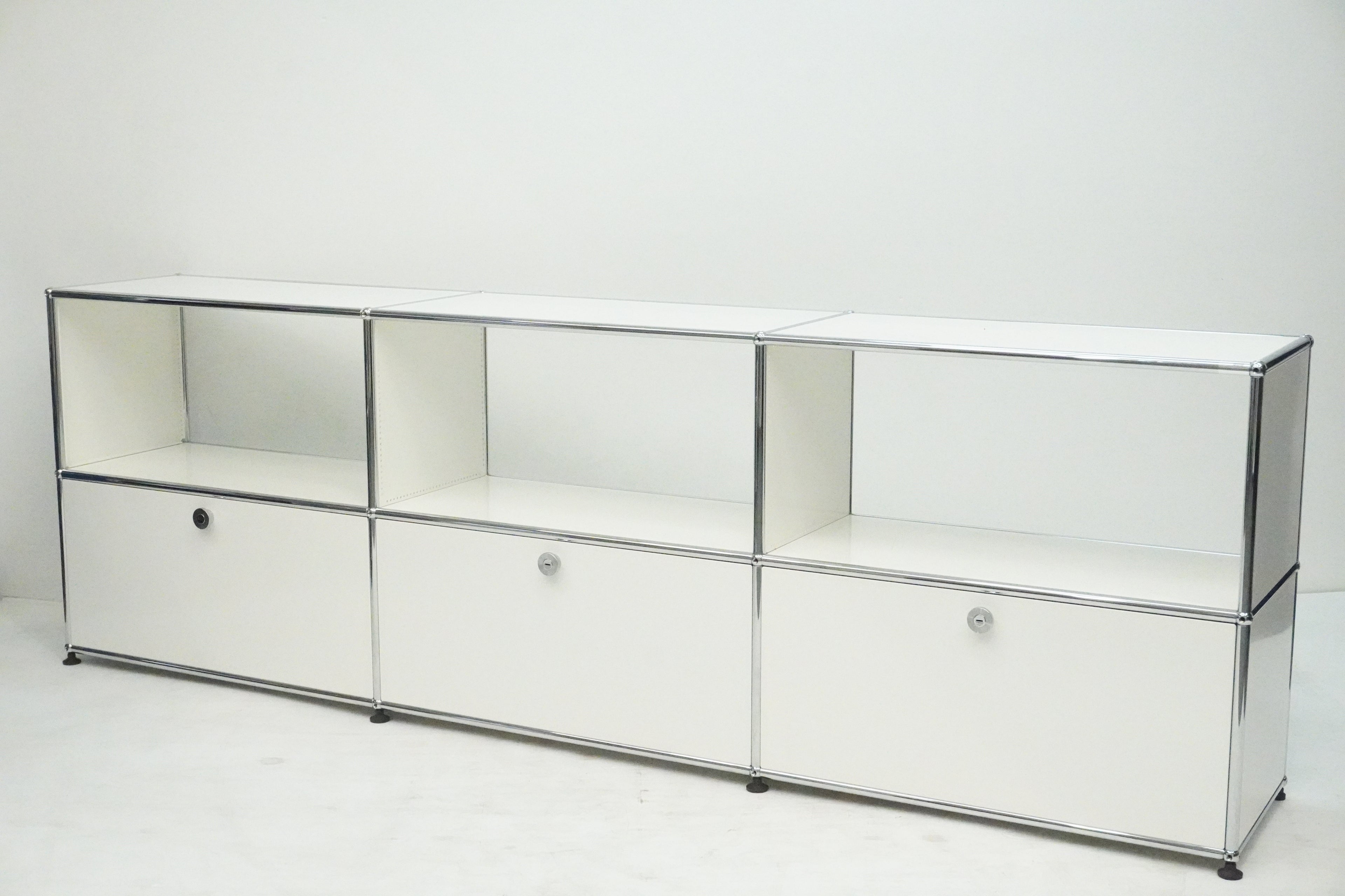 USM Haller Regal 3x2 reinweiss