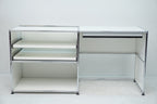 USM Haller Arbeitstisch Secretaire weiss