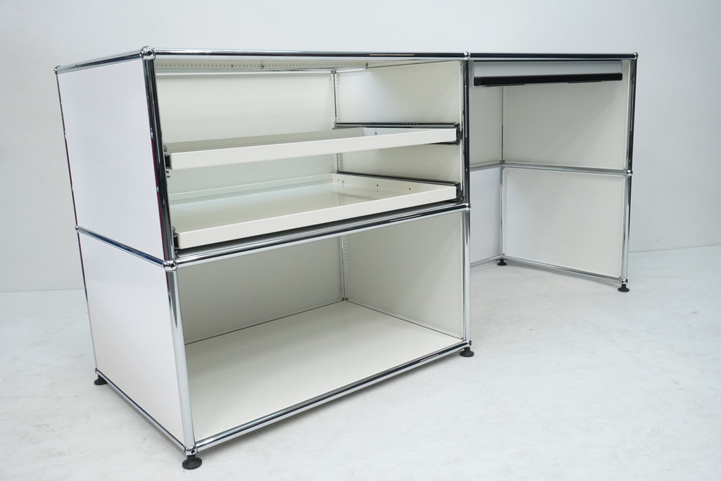 USM Haller Arbeitstisch Secretaire weiss