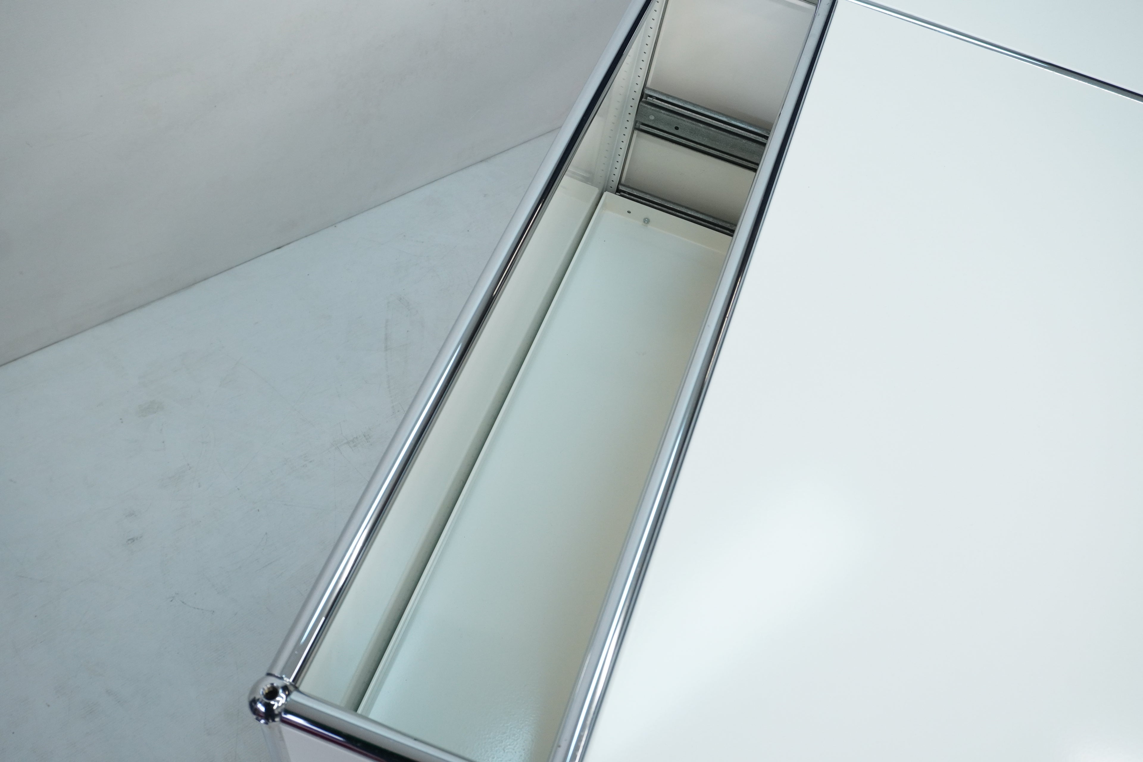 USM Haller Arbeitstisch Secretaire weiss