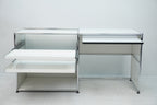 USM Haller Arbeitstisch Secretaire weiss