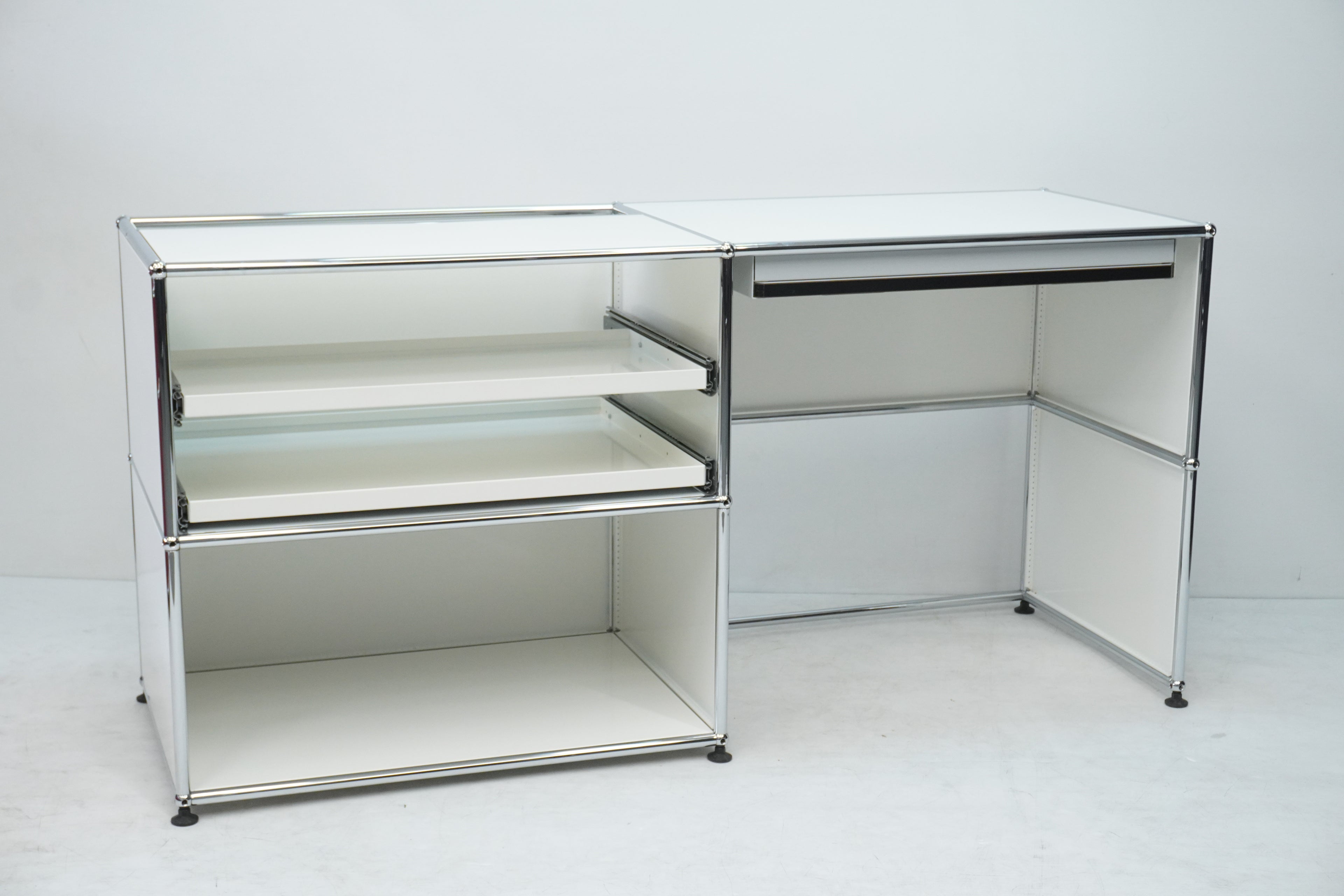 USM Haller Arbeitstisch Secretaire weiss