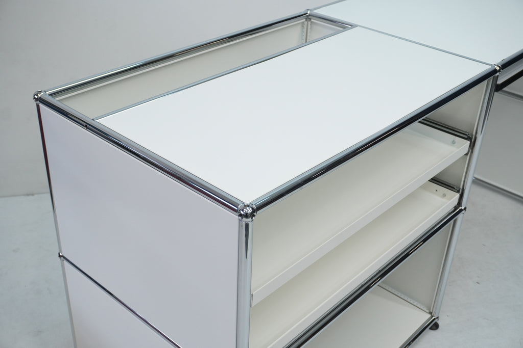 USM Haller Arbeitstisch Secretaire weiss
