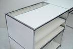 USM Haller Arbeitstisch Secretaire weiss