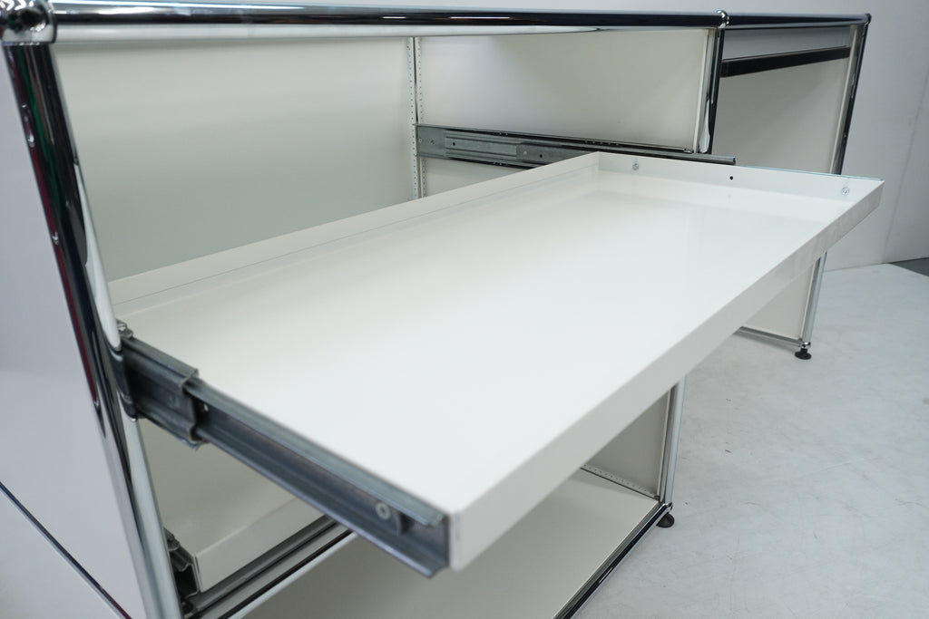 USM Haller Arbeitstisch Secretaire weiss