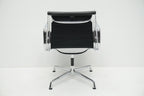 Vitra Eames Alu Chair EA107 Leder nero