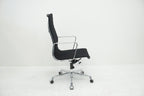 Vitra Eames Alu Chair EA119 Hopsak nero