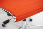 Vitra Eames Alu Chair EA119 Hopsak rot