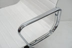 Vitra Eames Alu Chair EA119 Kunstleder weiss