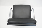 Vitra Eames Soft Pad EA208 Leder nero