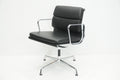 Vitra Eames Soft Pad EA208 Leder nero