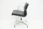 Vitra Eames Soft Pad EA208 Leder nero