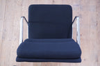 Vitra Eames Alu Chair EA208 Stoff schwarz