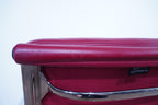 Vitra Eames Soft Pad Chair EA217 Leder rot
