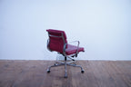 Vitra Eames Soft Pad Chair EA217 Leder rot