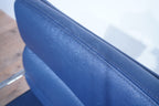 Vitra Eames Soft Pad EA219 Leder dunkelblau