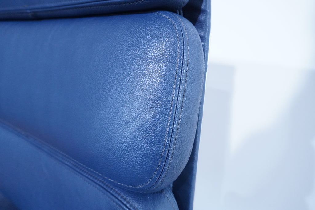 Vitra Eames Soft Pad EA219 Leder dunkelblau