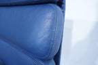 Vitra Eames Soft Pad EA219 Leder dunkelblau