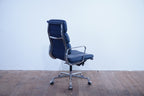 Vitra Eames Soft Pad EA219 Leder dunkelblau