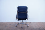 Vitra Eames Soft Pad EA219 Leder dunkelblau
