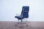 Vitra Eames Soft Pad EA219 Leder dunkelblau