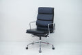 Vitra Eames Soft Pad EA219 Leder nero