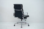 Vitra Eames Soft Pad EA219 Leder nero
