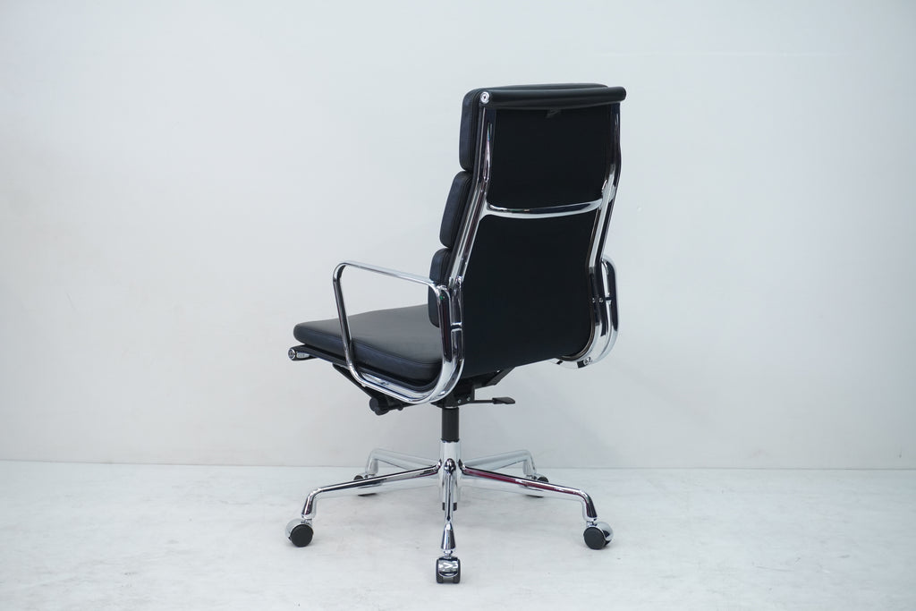 Vitra Eames Soft Pad EA219 Leder nero