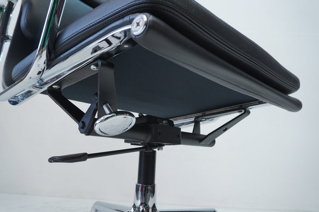Vitra Eames Soft Pad EA219 Leder nero