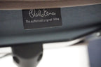Vitra Hocker auf Rollen EA223 Leder braun