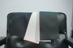 Vitra Eames Lobby Chair ES105 Time Life Chair Leder jade