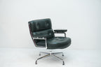 Vitra Eames Lobby Chair ES105 Time Life Chair Leder jade