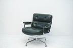 Vitra Eames Lobby Chair ES105 Time Life Chair Leder jade