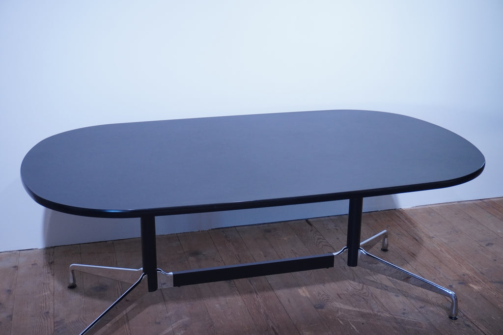 Vitra Eames Segmented Table Linoleum schwarz 185x105 cm