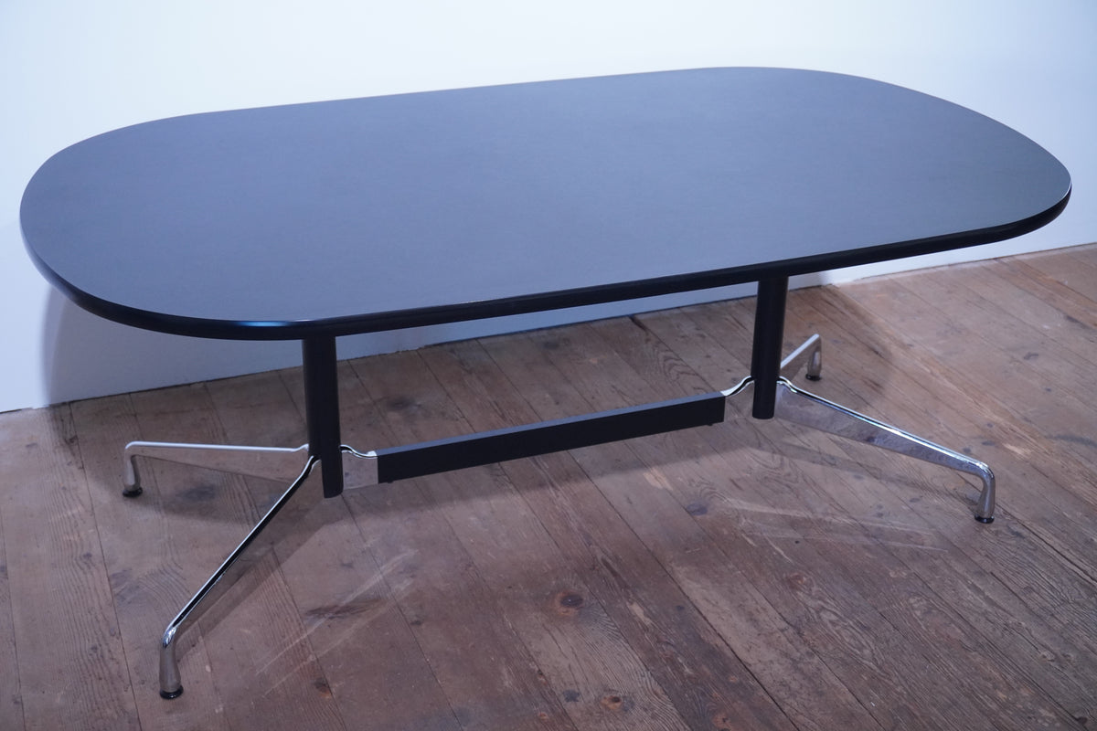 Vitra Eames Segmented Table Linoleum schwarz 185x105 cm