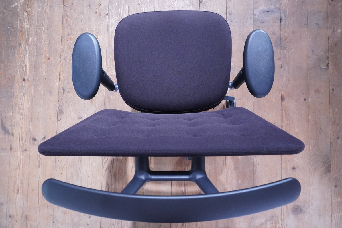 Vitra ID Trim Bürostuhl Stoff braun