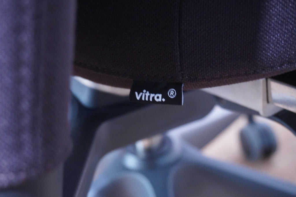 Vitra ID Trim Bürostuhl Stoff braun