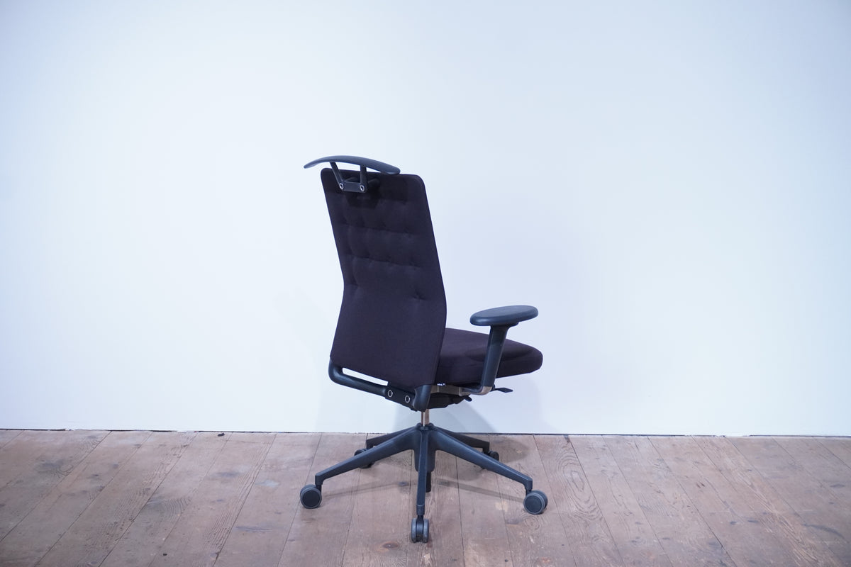 Vitra ID Trim Bürostuhl Stoff braun