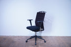Vitra ID Trim Bürostuhl Stoff schwarz-braun