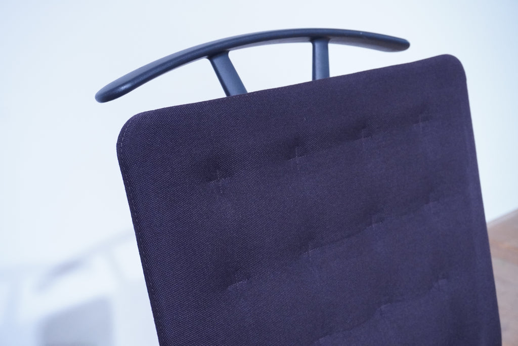 Vitra ID Trim Bürostuhl Stoff schwarz-braun