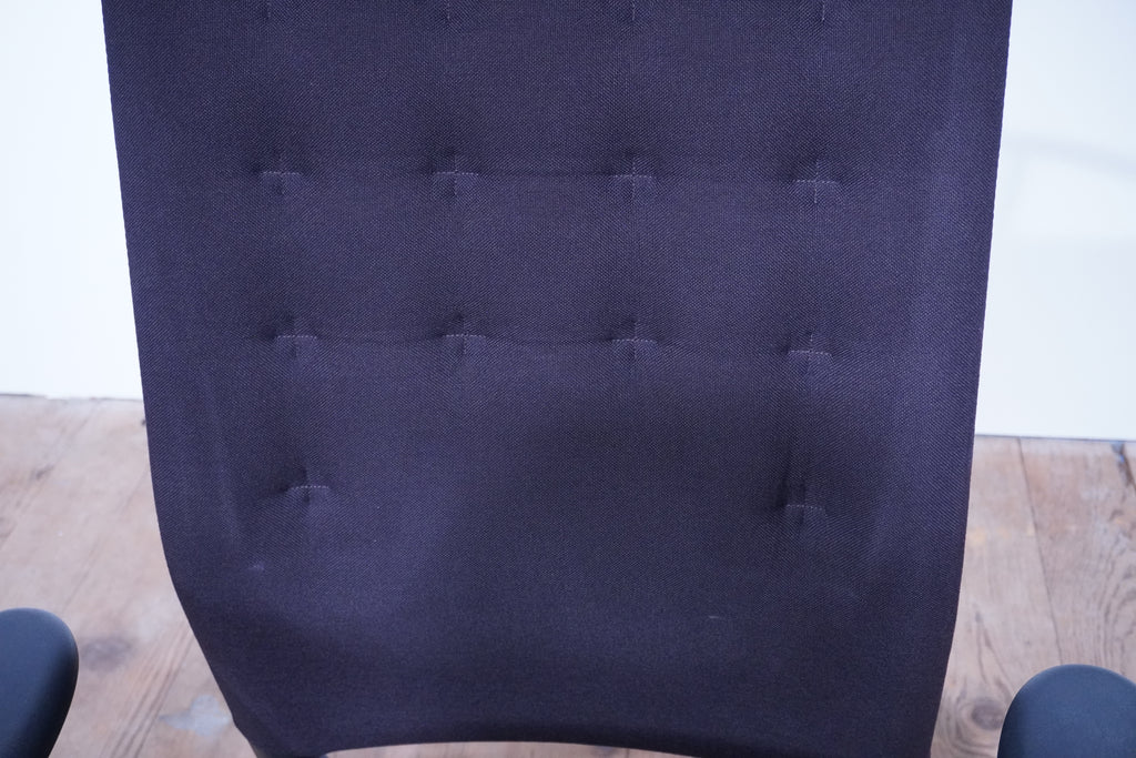 Vitra ID Trim Bürostuhl Stoff schwarz-braun