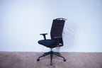 Vitra ID Trim Bürostuhl Stoff schwarz-braun
