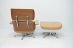 Vitra Eames Lounge Chair neue Masse Leder Cognac Nussbaum