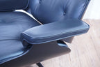 Vitra Eames Lounge Chair neue Masse Leder nero