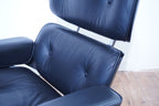 Vitra Eames Lounge Chair neue Masse Leder nero