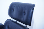 Vitra Eames Lounge Chair neue Masse Leder nero